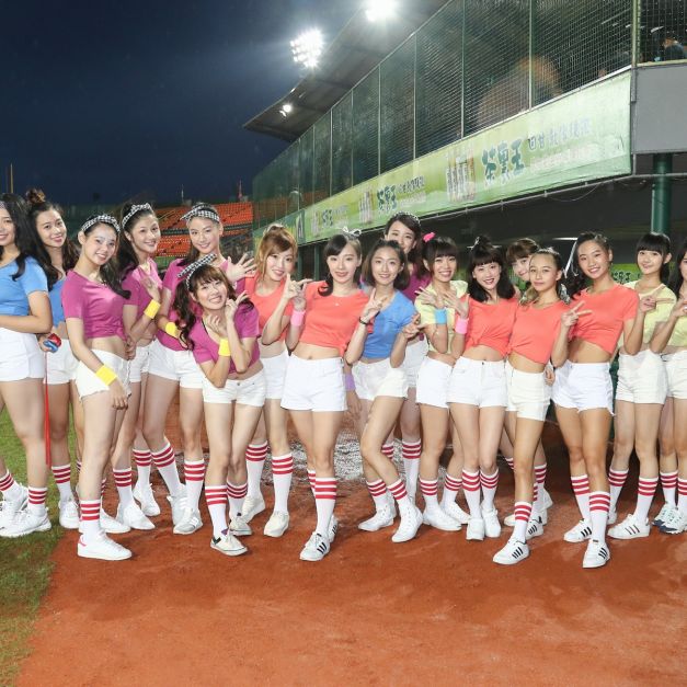 Uni Girls Junior台南主場初登場。(統一獅提供)