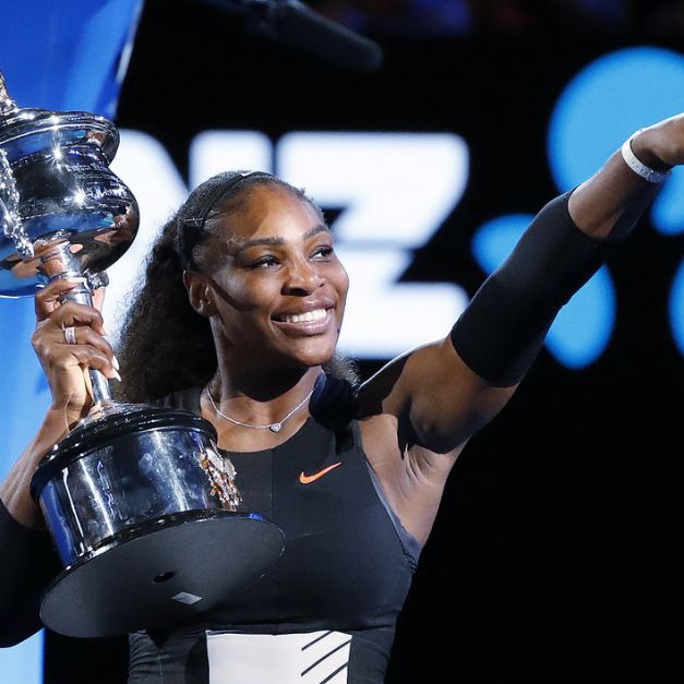 Serena Williams或有機會衛冕2018年澳網頭銜。（達志影像資料照）