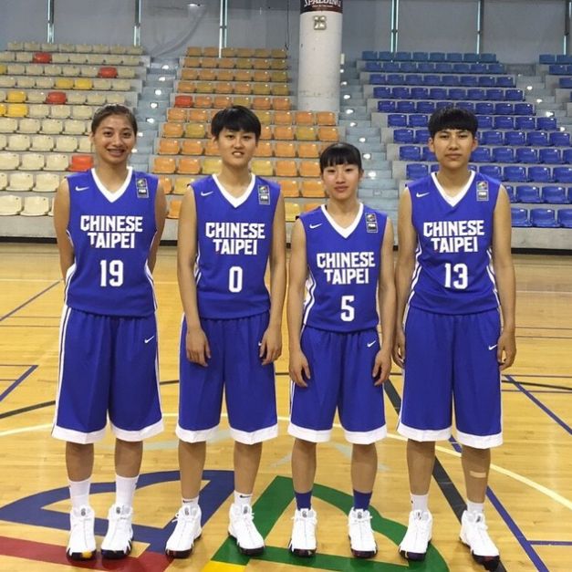 FIBA3x3選手（圖左起）徐玉蓮、羅培甄、陳孟欣、王竫婷。（籃協粉專提供）