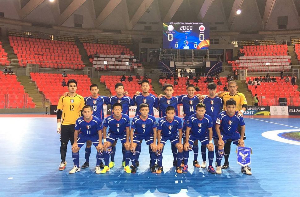 U20五人制足球中華代表隊。（足協提供）