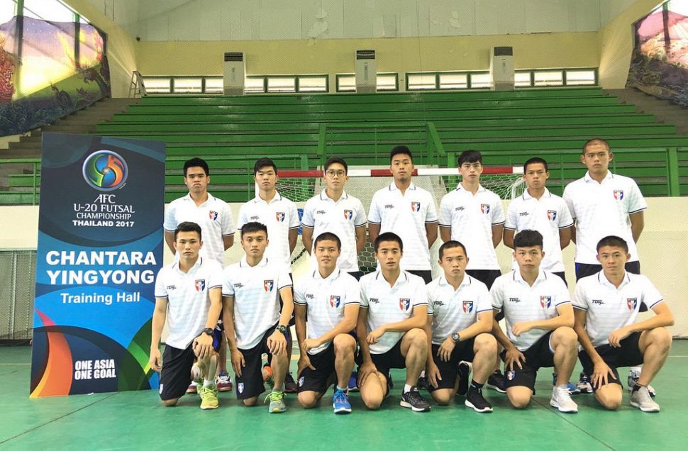亞足聯U20五人制足球錦標賽中華代表隊。（資料照，足協提供）