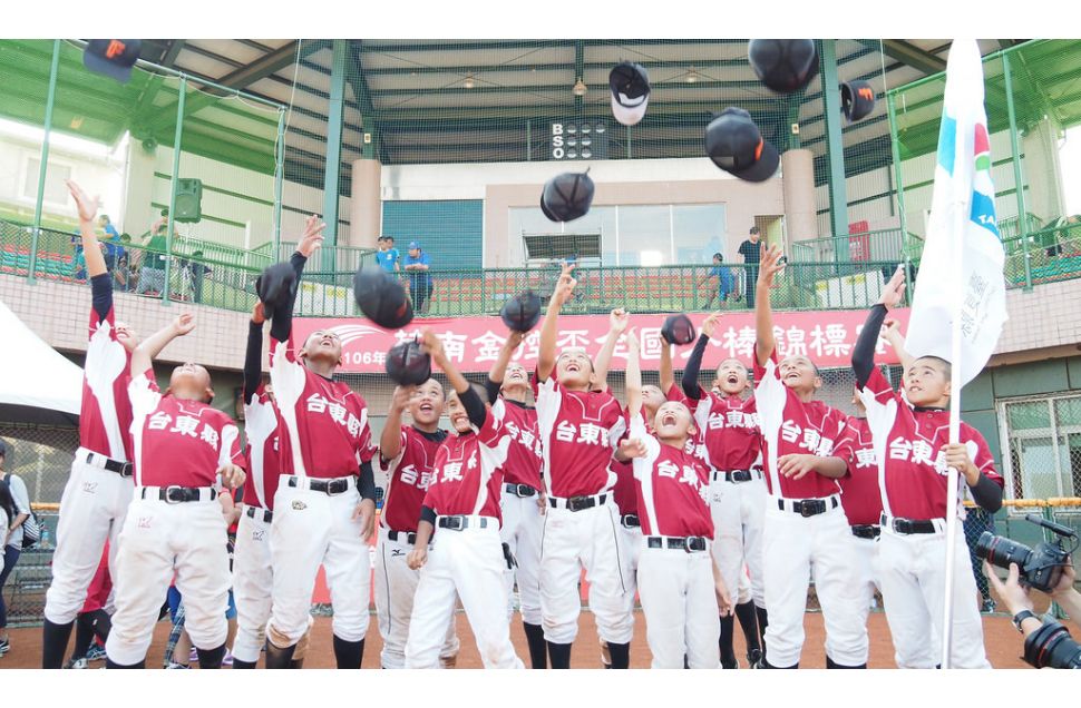 台東縣奪下本屆華南金控盃少棒賽冠軍。（棒協提供）