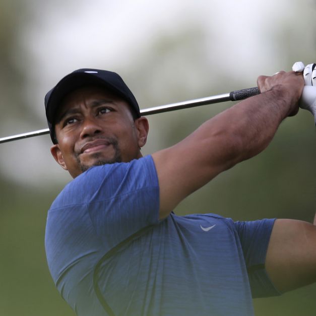 Tiger Woods試圖爭取生涯第4座冠軍獎盃。（達志影像資料照）
