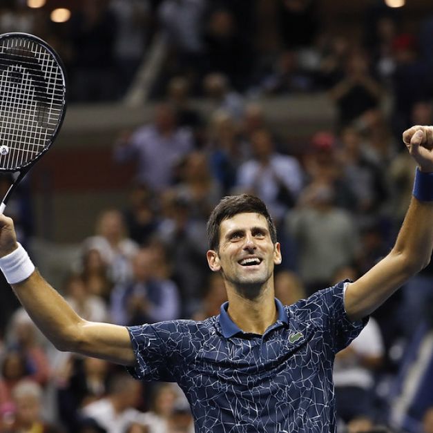 Novak Djokovic拿下生涯第14座大滿貫。（達志影像）