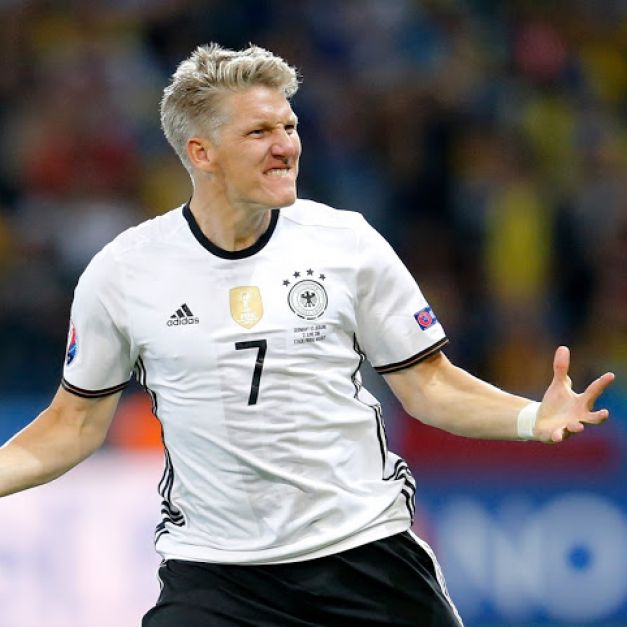 Bastian Schweinsteiger為德國鎖定勝局。(達志影像)