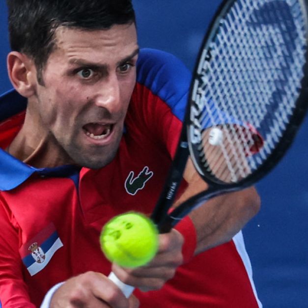 世界男網排名第一的塞爾維亞球王Novak Djokovic將挑戰個人首面奧運金牌。(AFP授權)