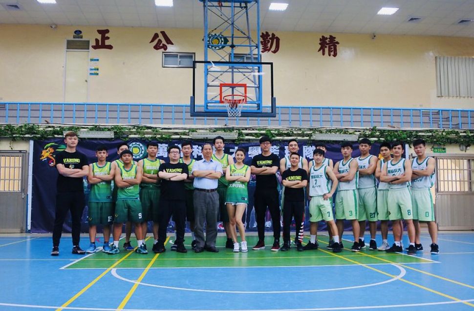萬能科大籃球隊由吳奉晟帶領。(大手印科技企業提供)