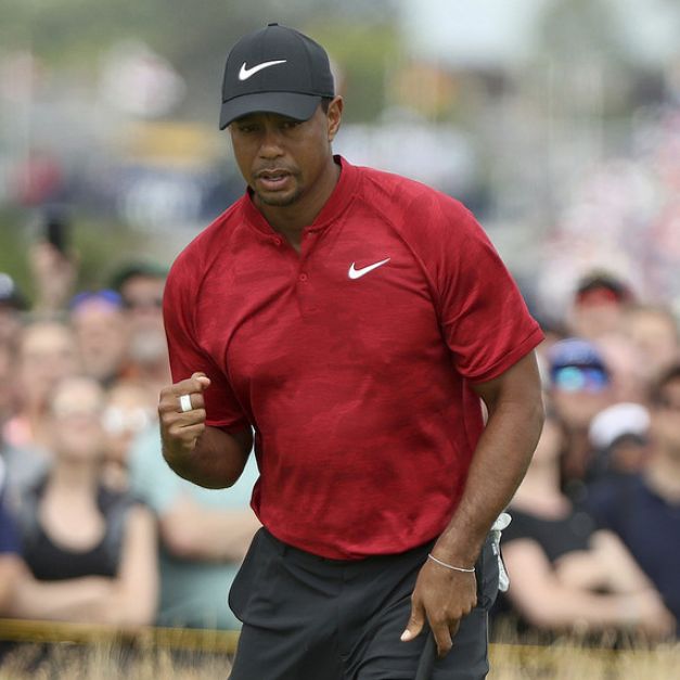 Tiger Woods復出後的狀態與表現有目共睹。（達志影像）