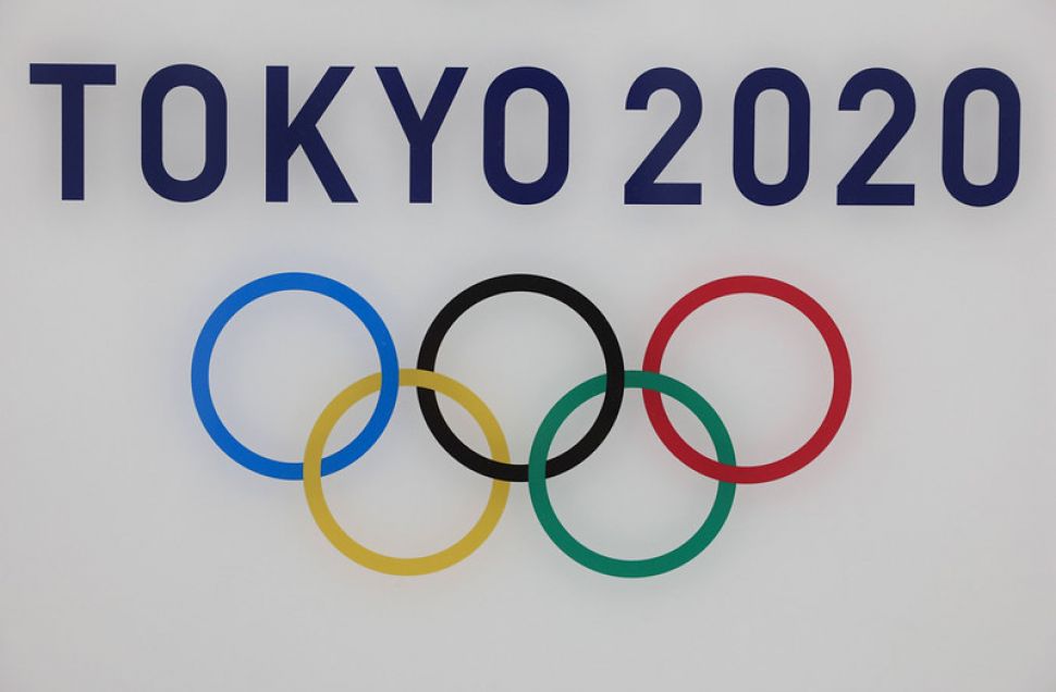 東京奧運標誌。（達志影像資料照）