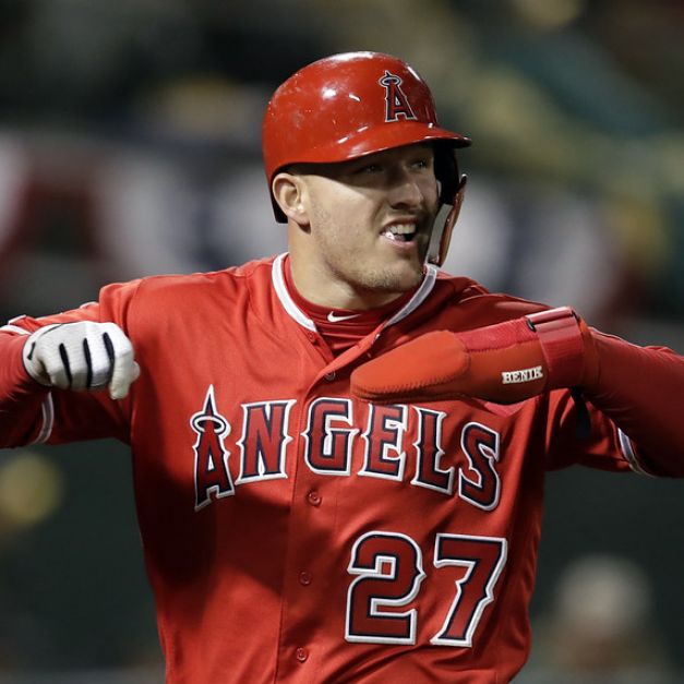 Mike Trout。（達志影像資料照）